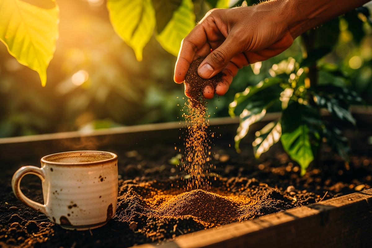 Ludzie zaczynają wrzucać fusy po kawie do ziemi w ogrodzie, ogrodnicy wyjaśniają korzyści