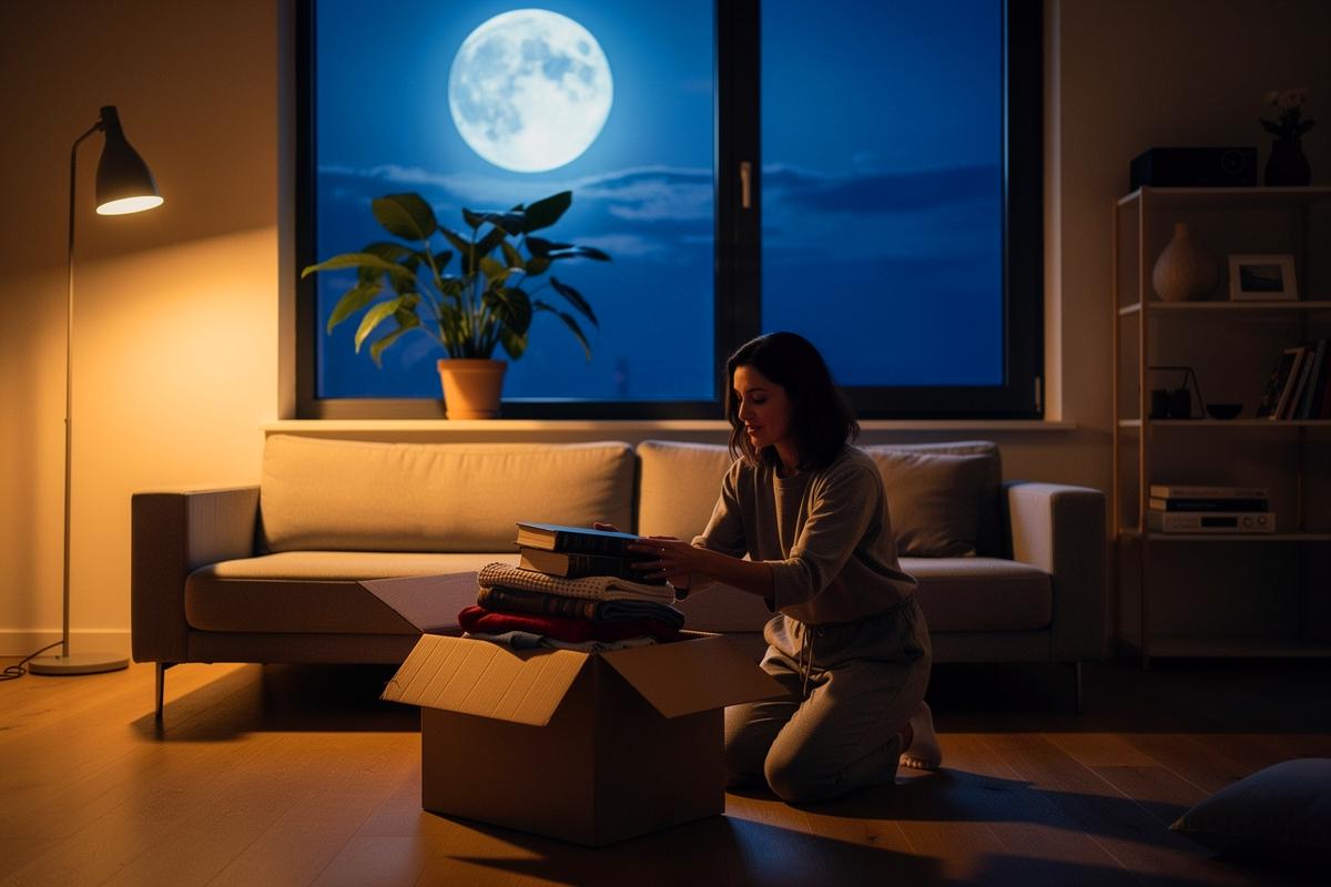 Pozbywanie się rzeczy w domu zgodnie z księżycem staje się nowym trendem, specjaliści od organizacji przestrzeni potwierdzają